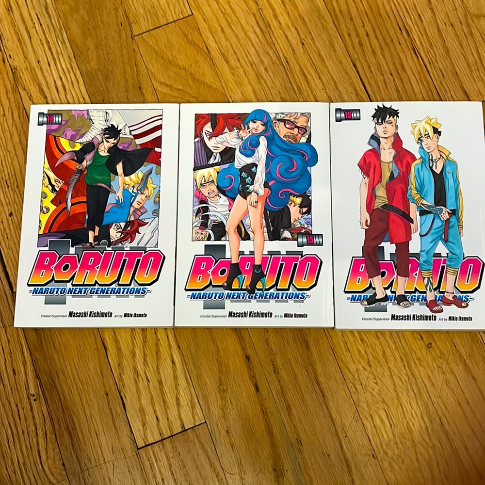 Boruto Naruto Next Generation Book 14-15-16